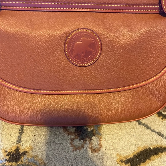 Sale! New Hunting World Safari Bag In Camel made in Italy - Picture 16 of 16